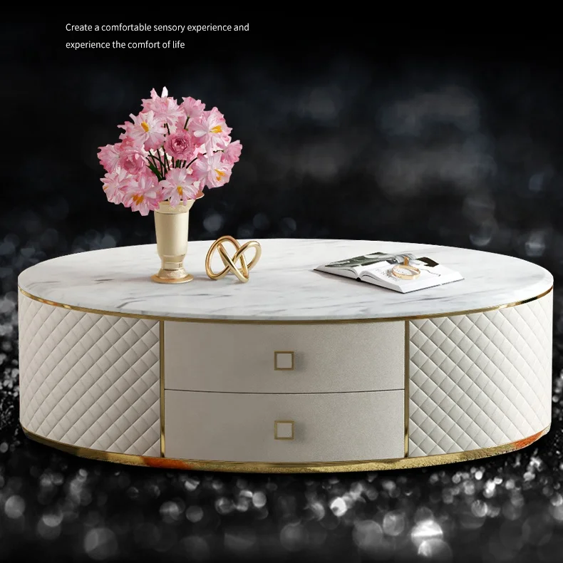 MEIJIA high quality furniture wrought iron Italian designer glass coffee tables