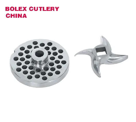 #22 #32 commercial meat mincer plate  knife meat grinder blades discs  parts