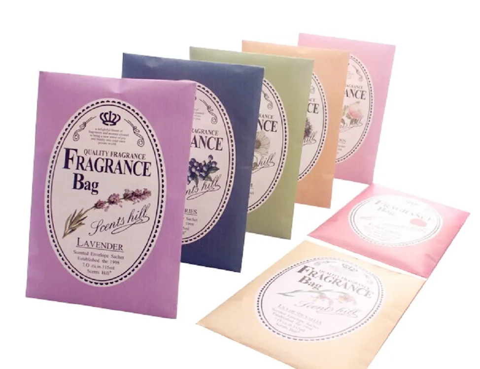 Quick delivery eco-friendly custom design all scents most popular fragrance bag wholesale scented sachet