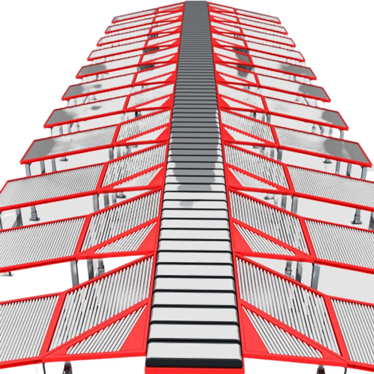 Распределительные центры узкие Ленточные сортировщики автоматический Сортировочный конвейер Сортировка посылок