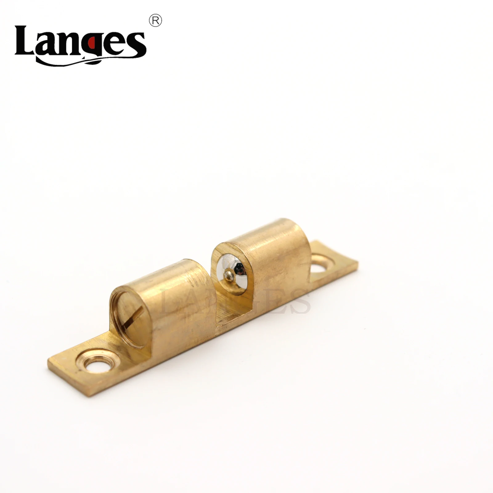 Adjustable Cabinet Catch Latch Wardrobe Closet Door Closer Safety Lock Magnetic Solid Brass Roller Primary Color