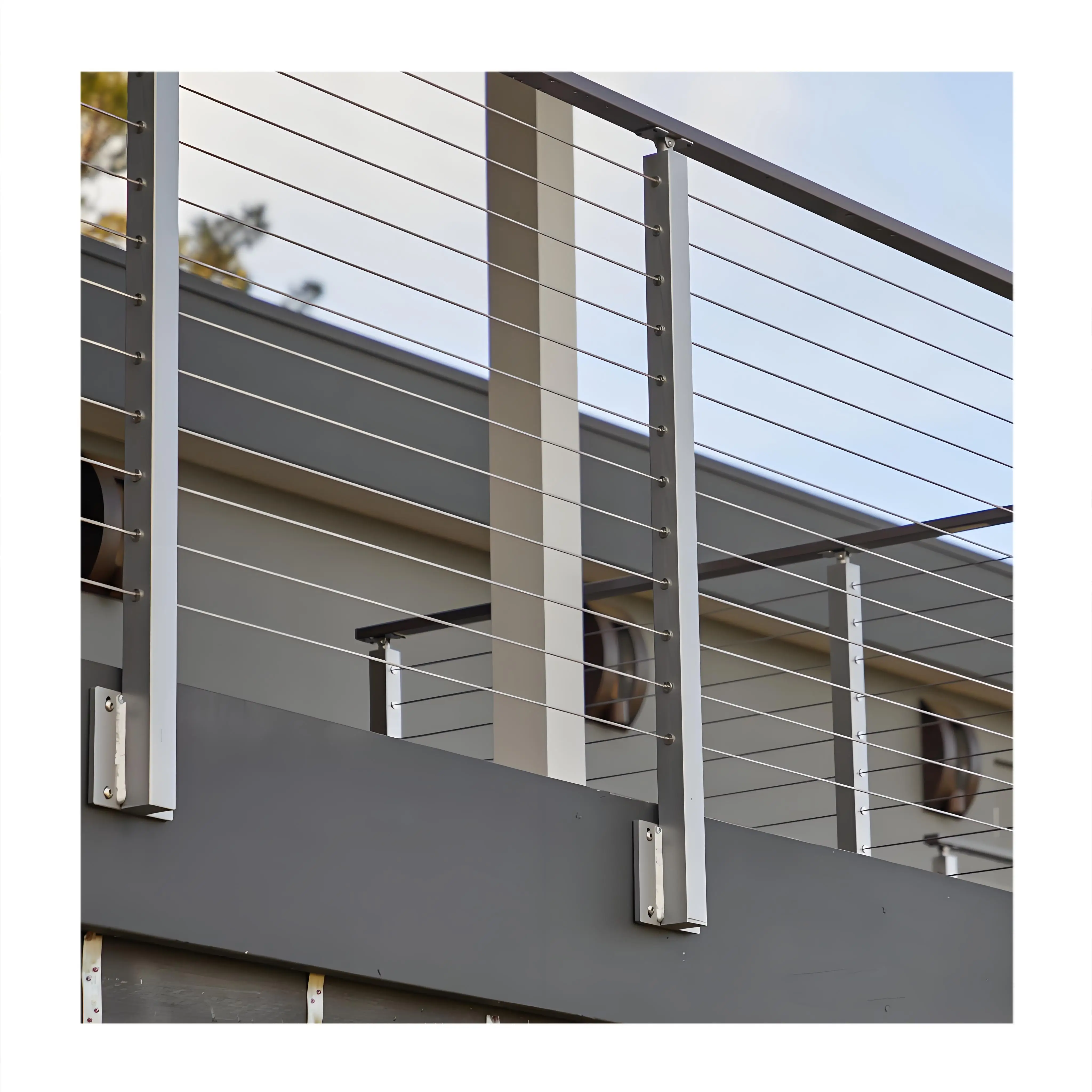 Premium Stainless Steel Cable Balustrade for Deck, Staircase and Balcony Applications