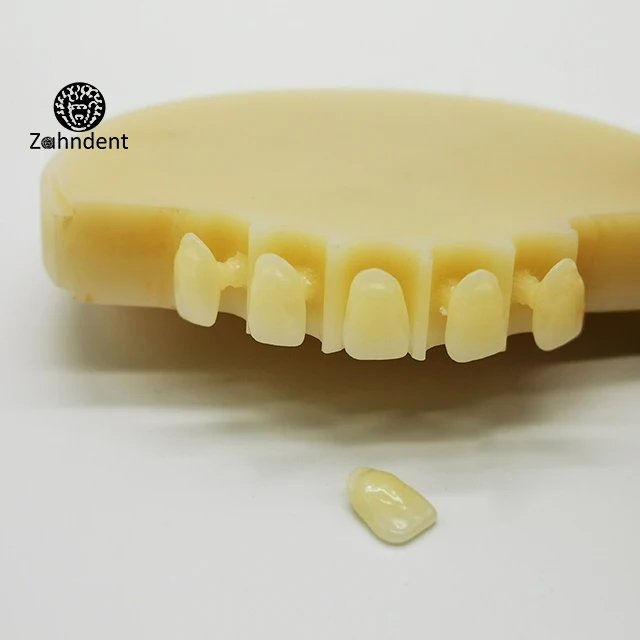 Zahndent PMMA Denture Raw Materials Dental Multilayer PMMA Block Dental Open System