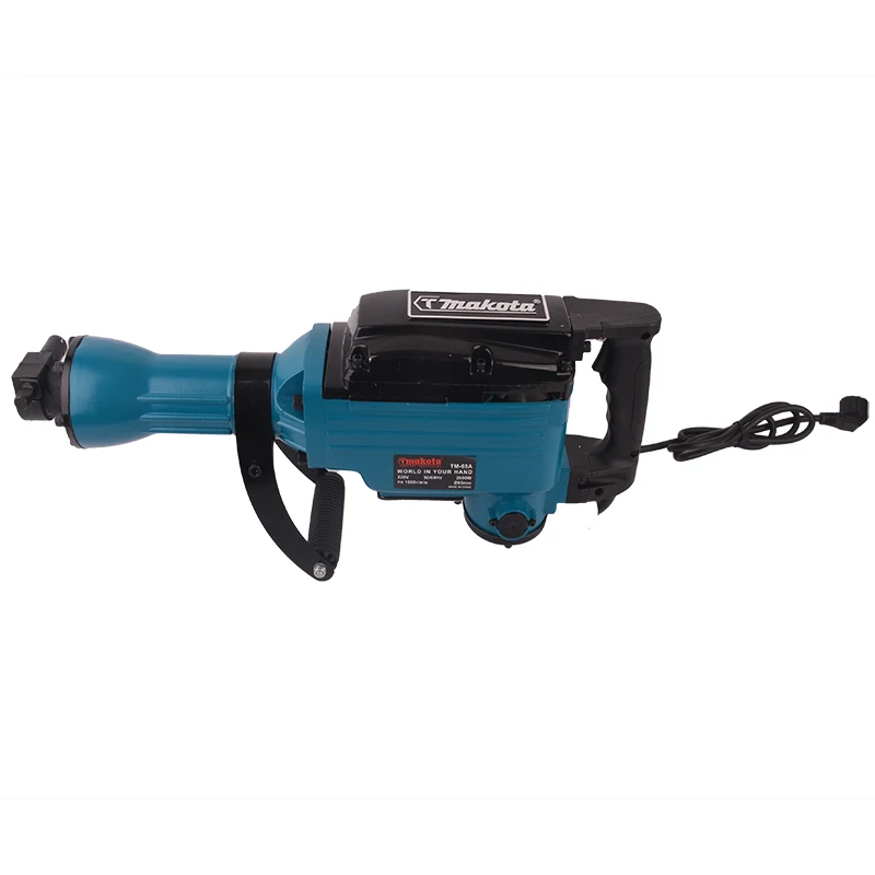 TMAKOTA Professional 2500W  hammer power demolition drills Concrete Breakers Hand Electric Demolition Rotary Hammer