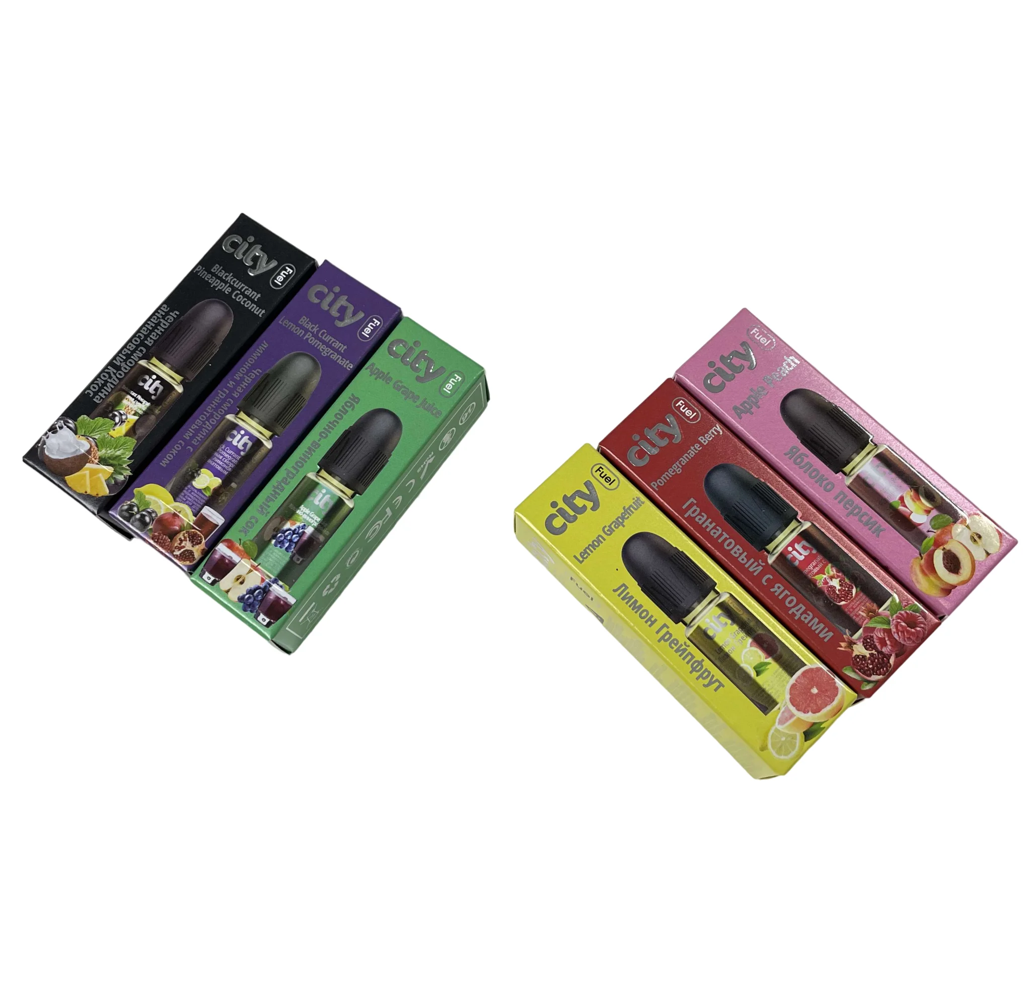 Customized printed drop fuel small foldable retail paper boxes