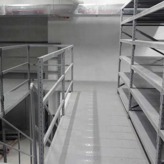 Стальной стеллаж для хранения на мезонине, профессиональный дизайн