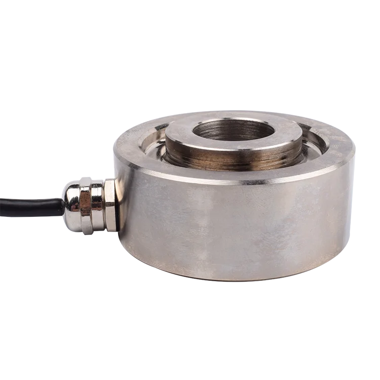 FA167 3t/5t Capacity  miniature  force sensor stainless steel  through hole mini Force Transducer