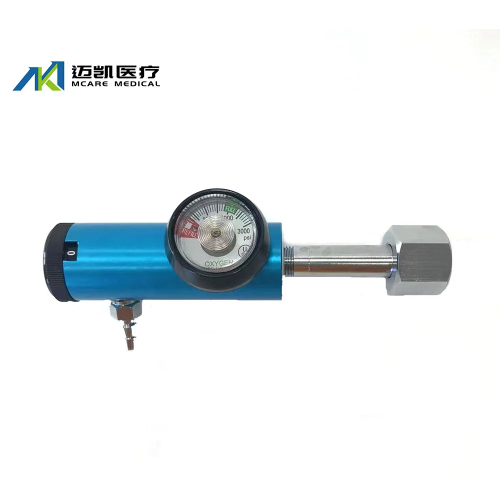 Manufacturer Oxygen Regulator Medical Grade CGA540 Oxygen Regulator for Oxygen Cylinder