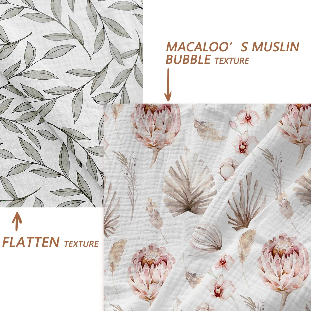 Great fabric material very well made soft touch double layer muslin cotton gauze kitchen napkin