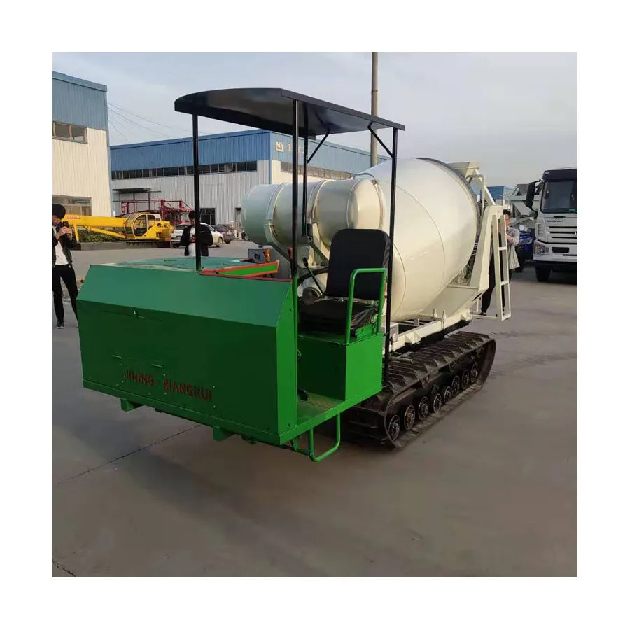 
China Cheap Price 2 cube and 3 cube Crawler Mixer Concrete Mixer Truck 