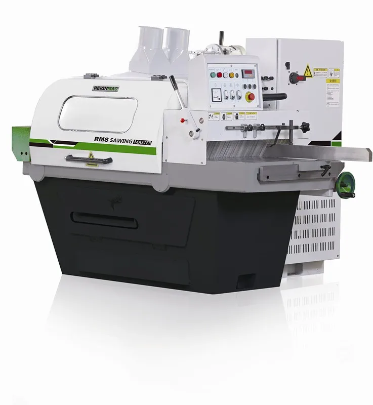Reignmac Multiple Saw Cutting Wood Plank Multi Blade Rip Saw Machine For Sawmill