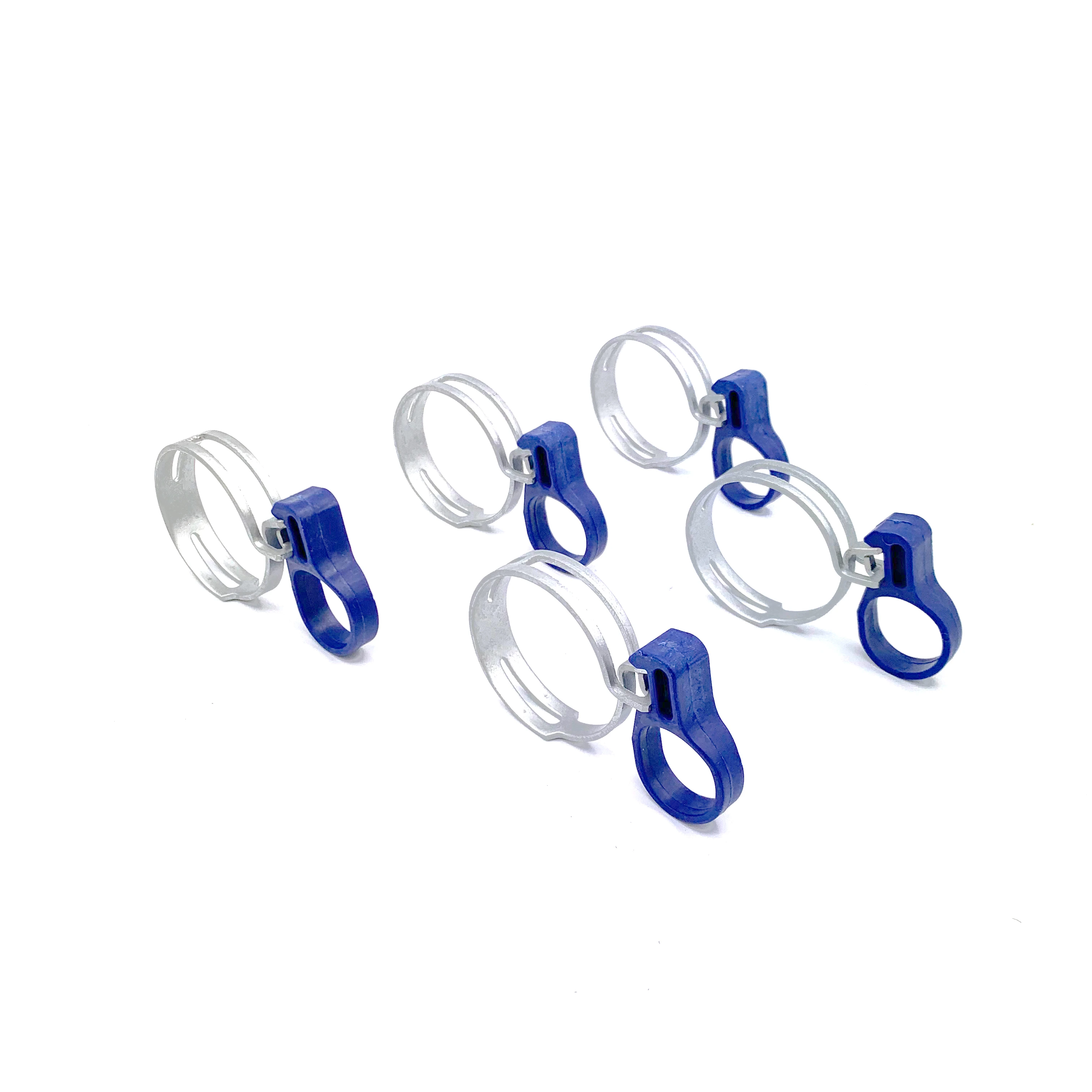 Pre-opened Ordinary Type Spring Band Hose Clamp For Cars