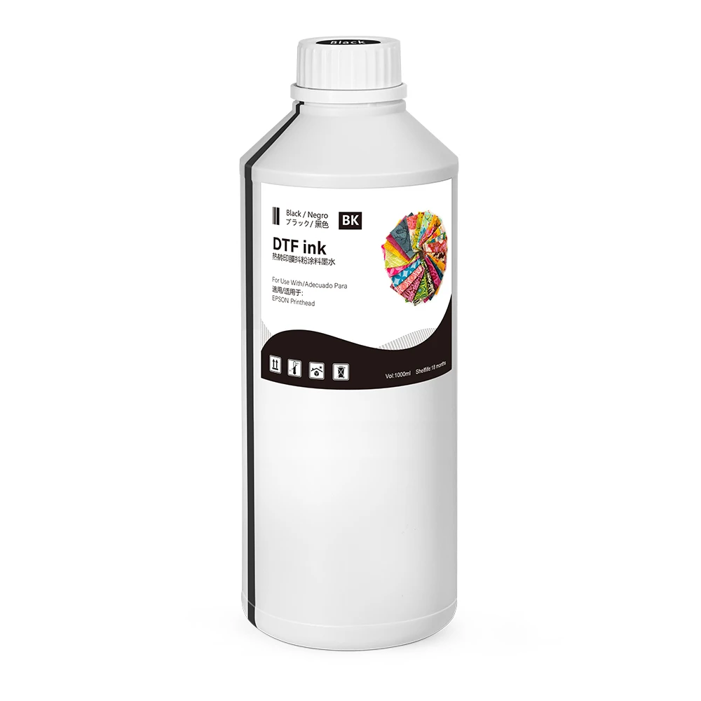 1L Winnerjet Water Based Ink dtf Ink for Epson DX5 DX7 5113 I3200 1390 l1800 P400 F2000 F2100 printhead