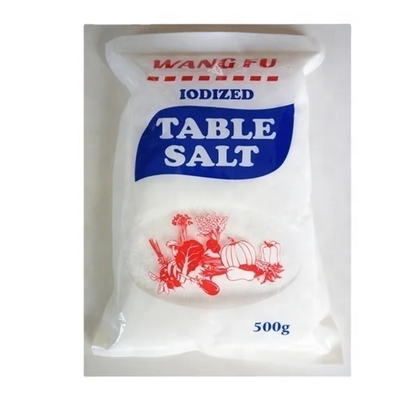 Edible Sea Salt 1KG 500g PDV Refined Iodized High Quality Pure Dried Vaccum Table OEM ODM Accepted