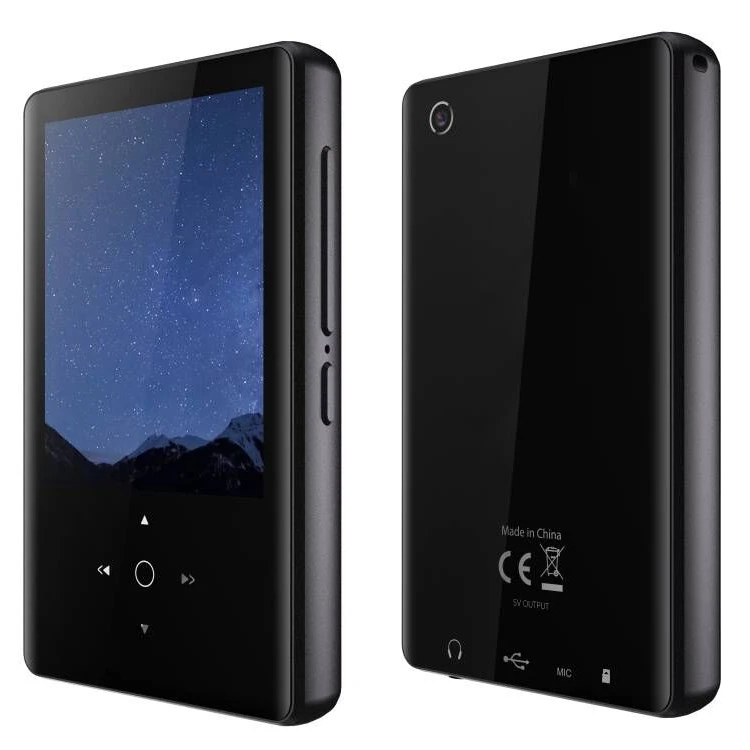 16GB MP3 Player with BT 4.0, Full Touch Screen Android MP3 and MP4 Player, Kids MP3 Player Portable Speaker Music Player