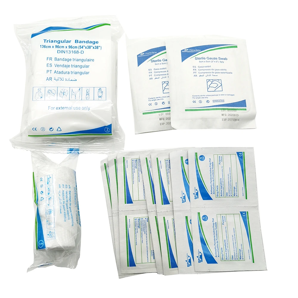 
High Quality EVA Waterproof Portable First Aid Survival Set Kit/Bags With Supplies 