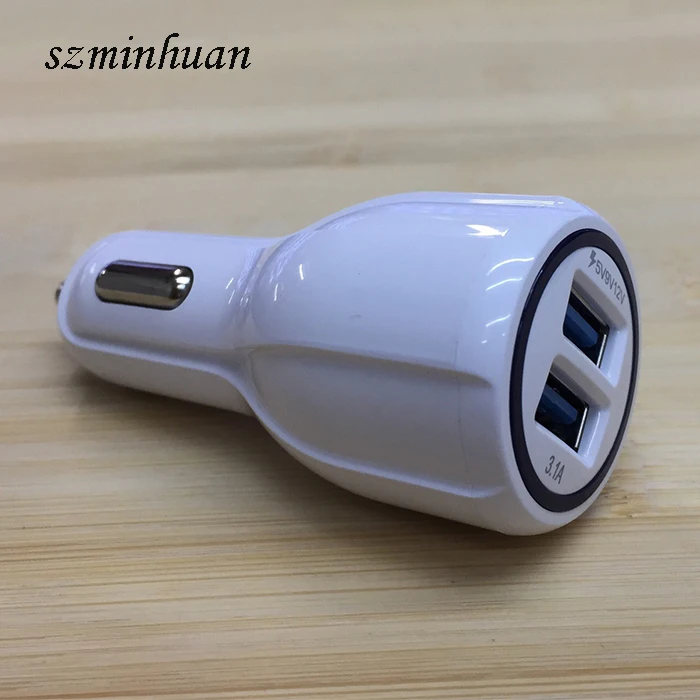 2024 Portable Universal QC3.0 A Usb Car Adapter USB 20W Car plug dual port USB-C Fast car charger