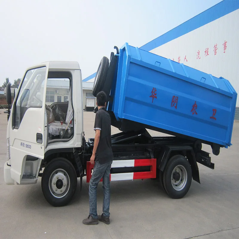 FOTON Forland 4x2 RHD 5m3 Съемный контейнер для сбора мусора управление отходами грузовик с крючком производитель