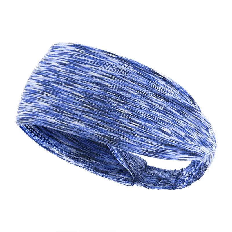 JuDing Men Women Fashion Style Yoga GYM Fitness Logo Custom Sweatband Elastic Sports Headband