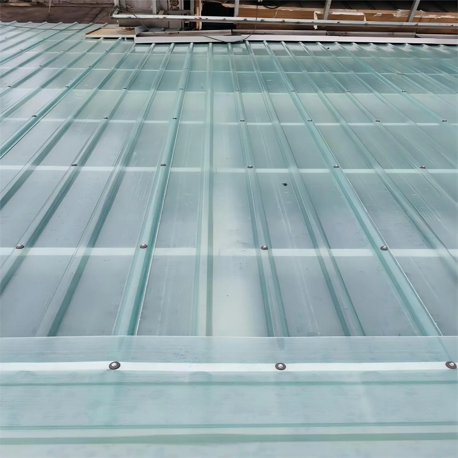 Sun Sheets Fireproof Plastic Glass Plastic Polycarbonate Corrugated Roofing Sheets for Greenhouse