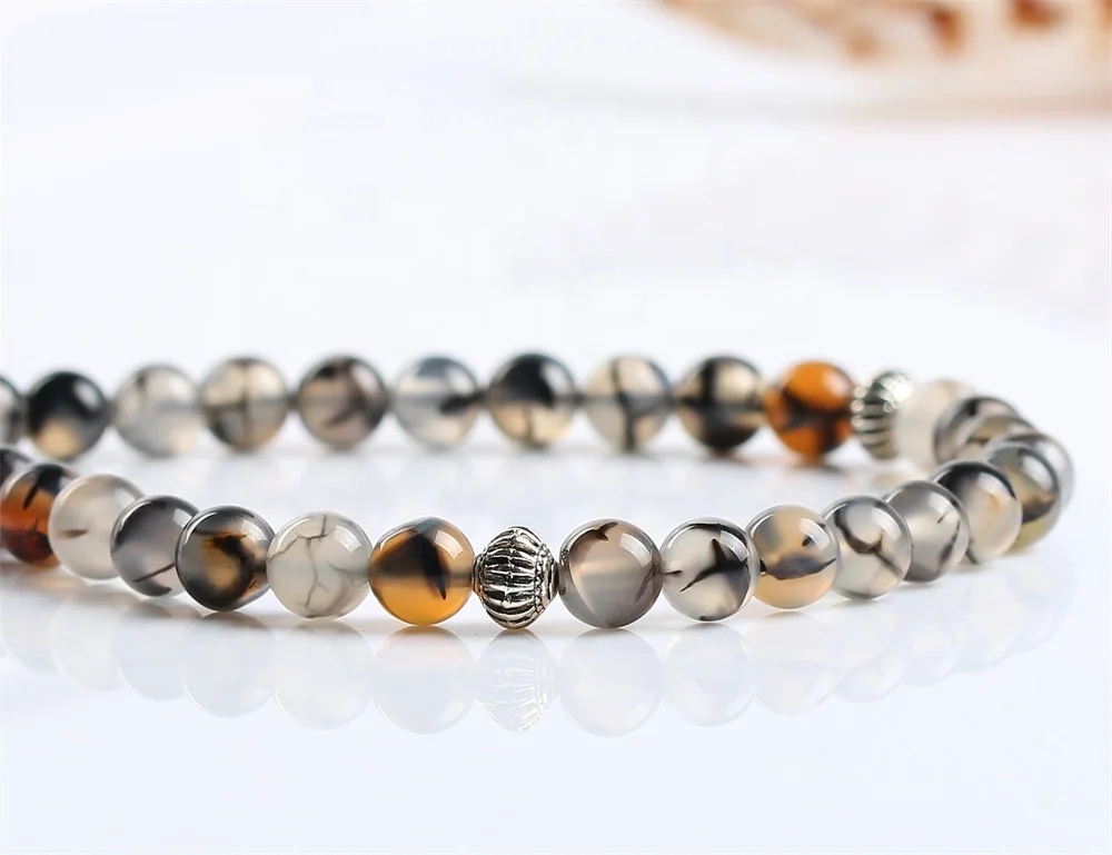 Wholesale Tasbeeh Natural agate Stone Beads 33  Rosary Muslim Tasbih Islamic Prayer Beads Necklace