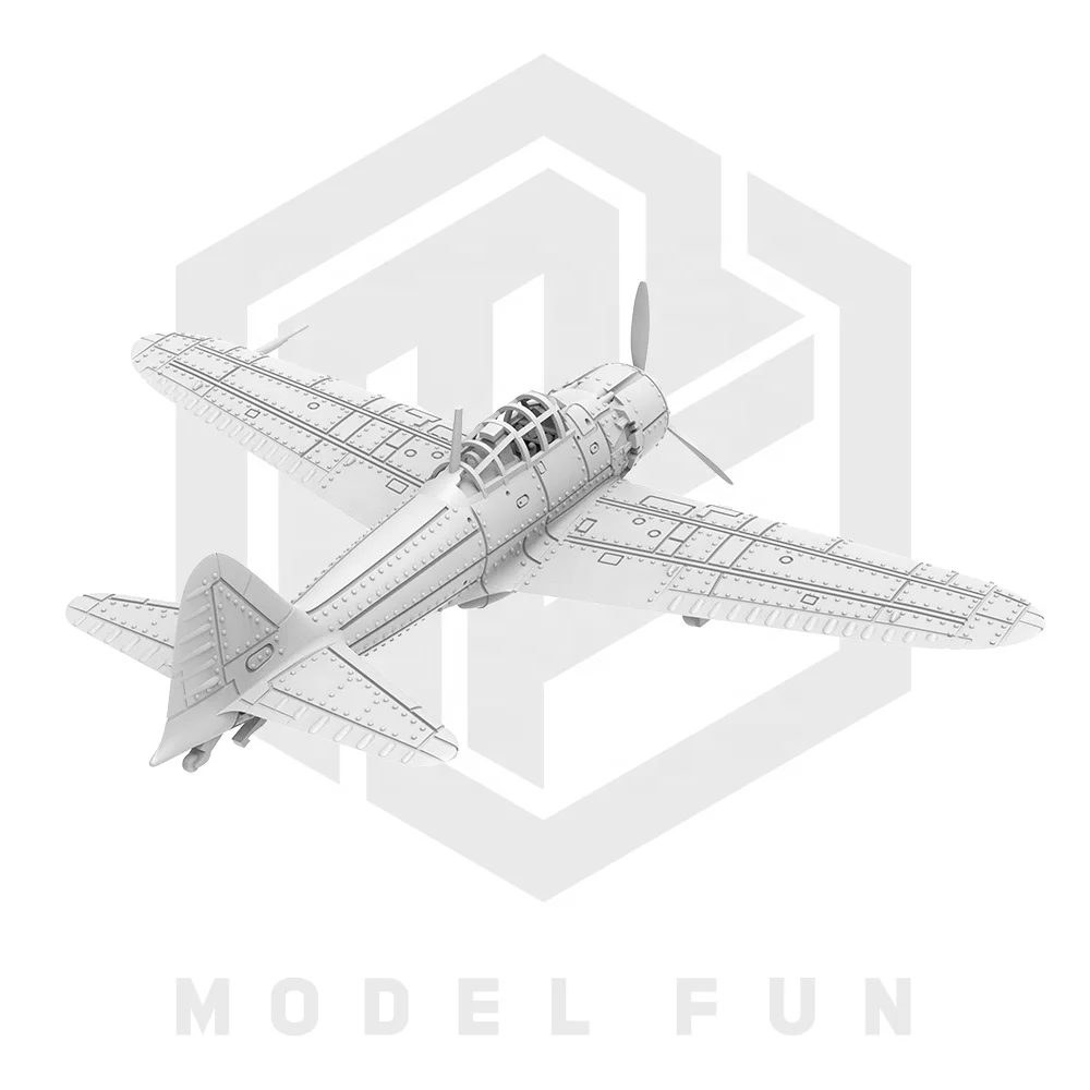 1/700 MIitsubishi A6M2b 3D PRINTED MODEL NAVY WEAPON MODEL RESIN MODEL MFP70008