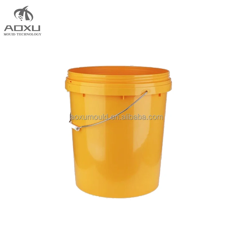 Taizhou Household Product Injection Mold Factory Plastic Paint Bucket Mould