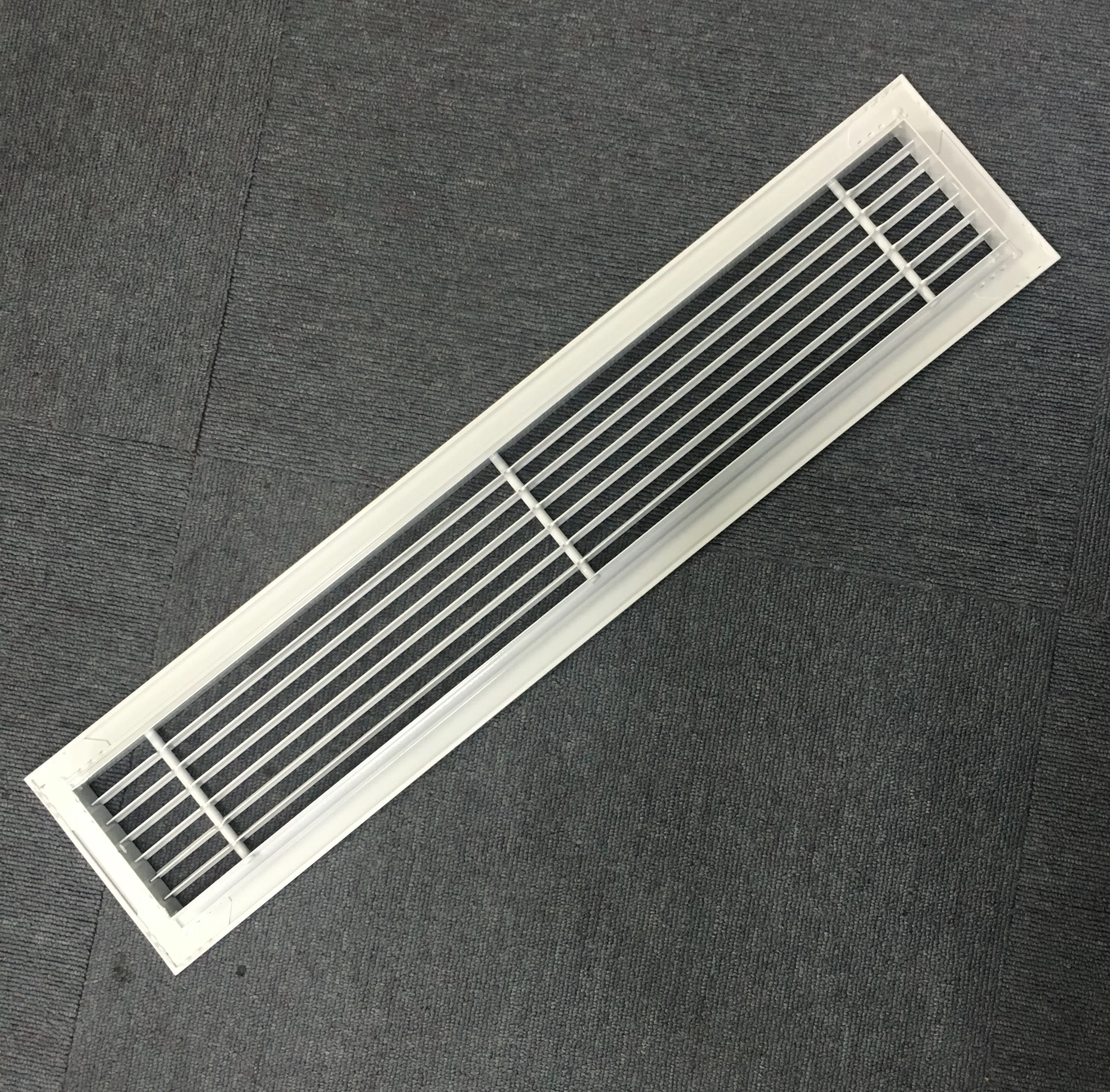 Hvac ceiling mounted long size linear bar grille air duct grill with OBD