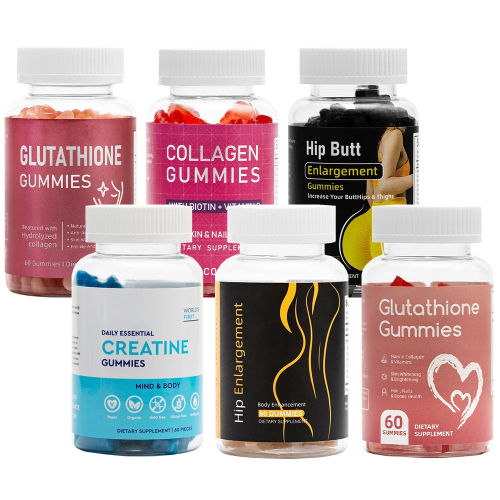 Sugar Free Liposomal L-Glutathione Gummies Provides Energy Collagen And L-Glutathione With Vitamin C Gummies