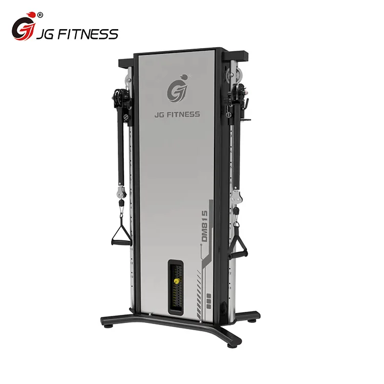 Home gym equipment dual cable cross arm multi functional trainer strength training equipment body building workout exercise