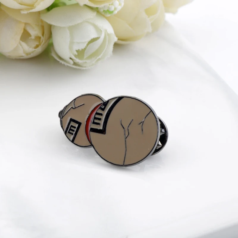  Anime Cosplay Naruto Brooch Prop Metal Enamel Pin Men Bag Clothes Lapel Pins