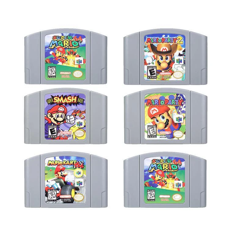 Mario Party 1 2 3 Game Cartridge for Nintendo 64 N64 system