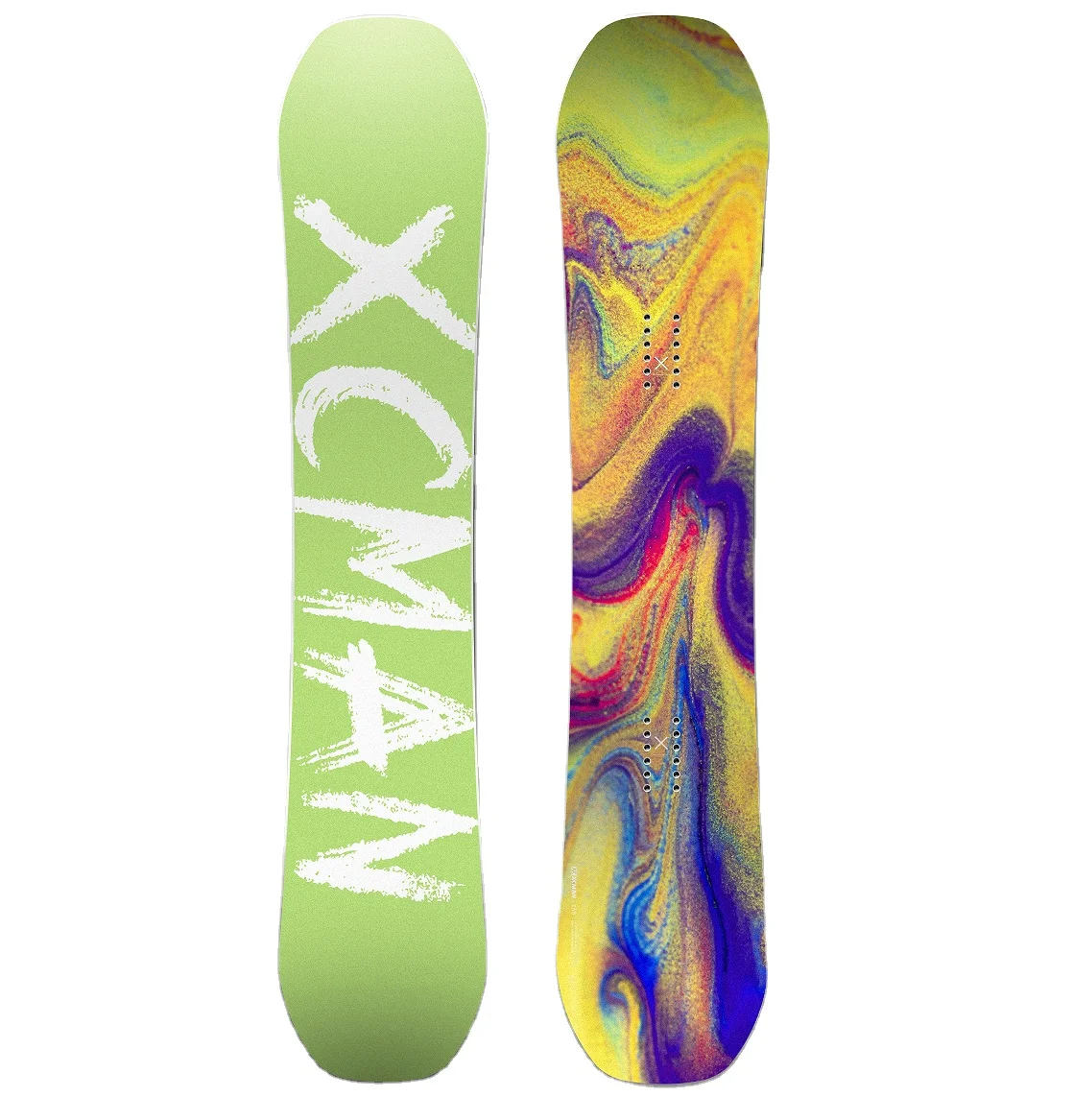 Xiamen Guangzhou Snow Skiing Snowboard  Silk OEM Customized Film Board Color custom snowboard