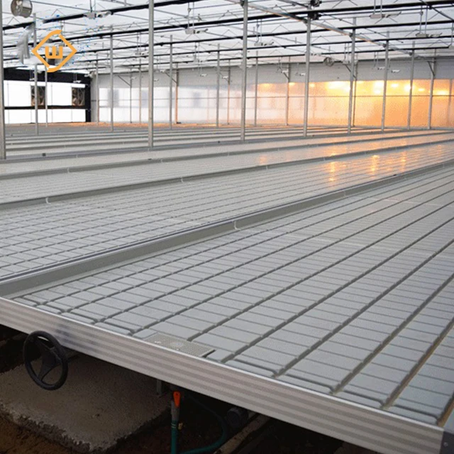 ebb flow hydroponic growing systems ebb flow bench seed nursery equip nft rolling bench seedling tray rack seedling bed