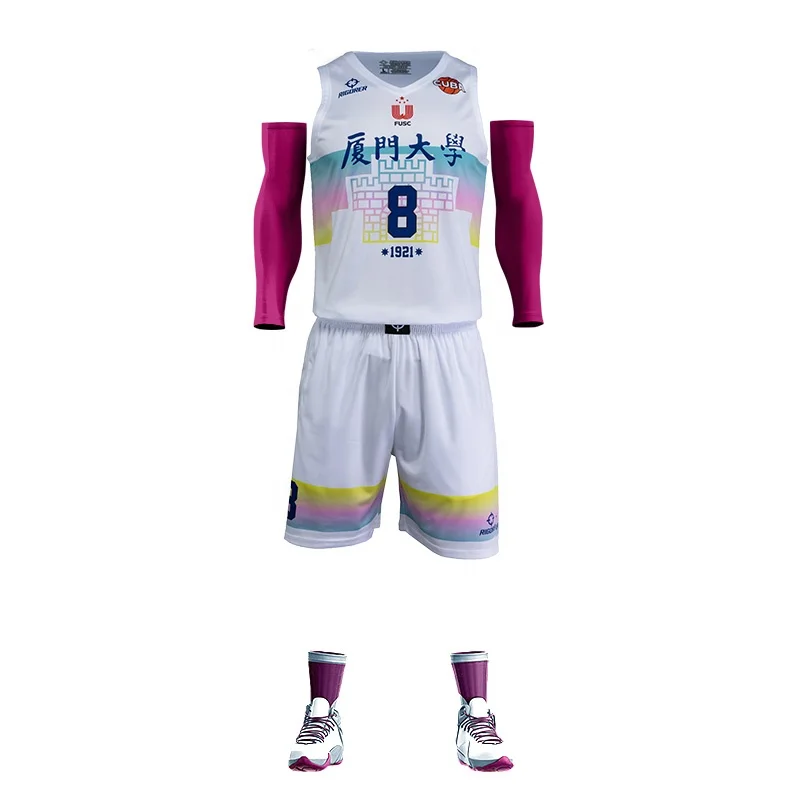 
Rigorer customized basketball uniform sublimation printing jersey 