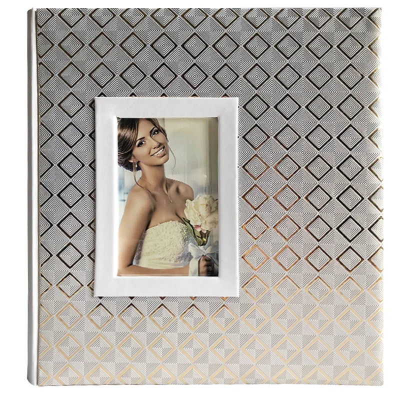 Leather wholesale personalized 50 memo pages  Photo Album 5x 7inch