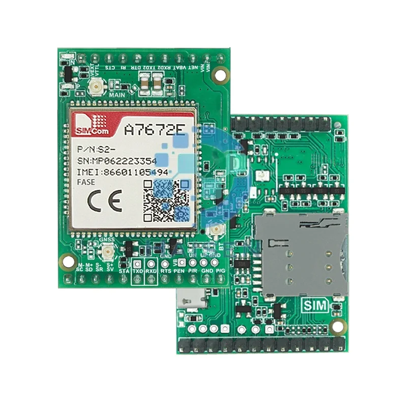 HAISEN SIMCOM A7672E-FASE  Core Board A7672E-FASE  Development Board LTE CAT1+4G+2G+BT+GNSS+Voice A7672