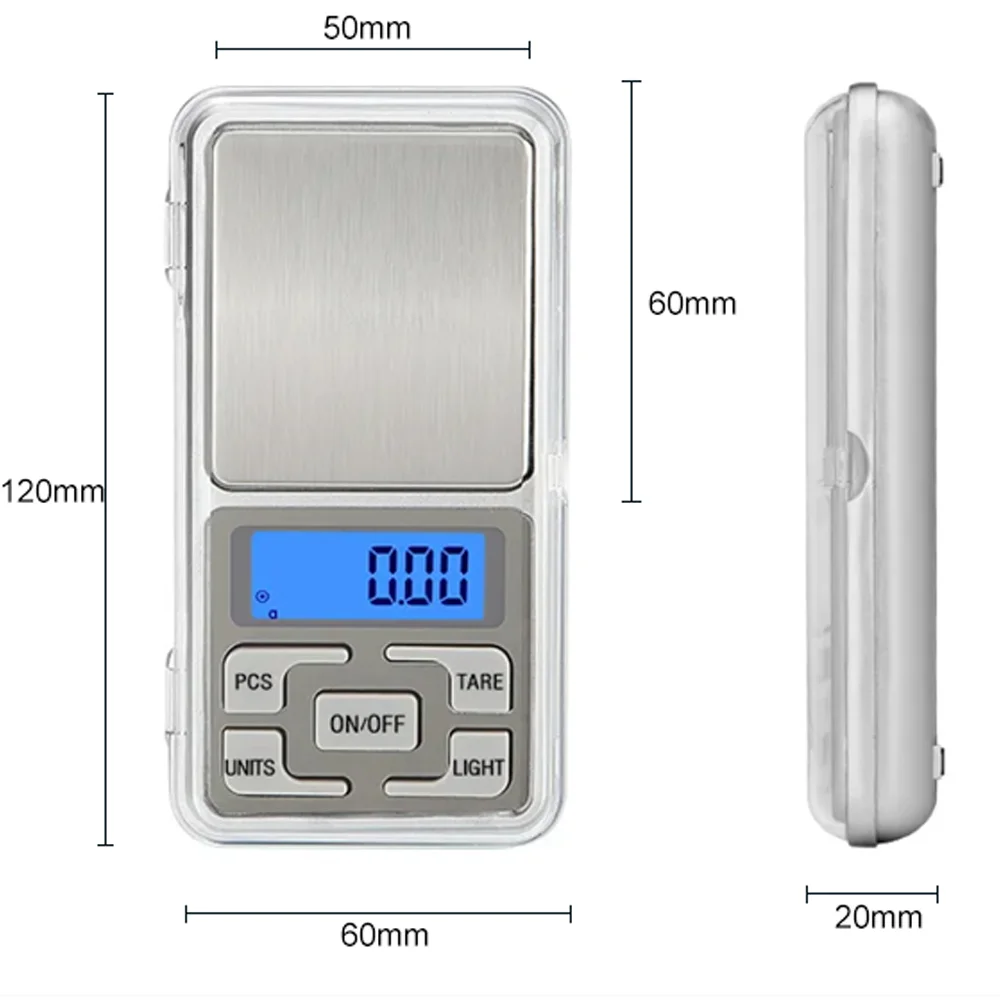 Wholesale Precision Diamond Lcd Mini 200g 0.01g Electronic Pocket Scale Jewelry Scales Weigh Digital