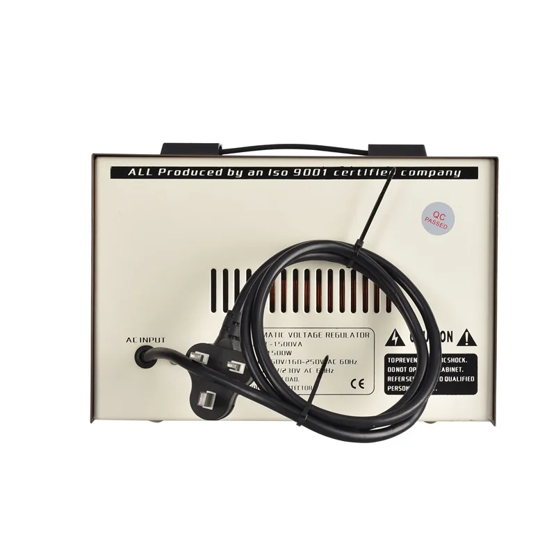 Ac Servo Single Phase Motor Fully Automatic Automatic Svc 1500va Voltage Regulator