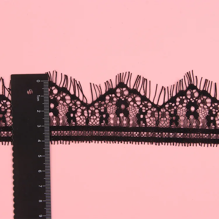 Black White Nylon Lace Trim Garment Accessories Lace Trim