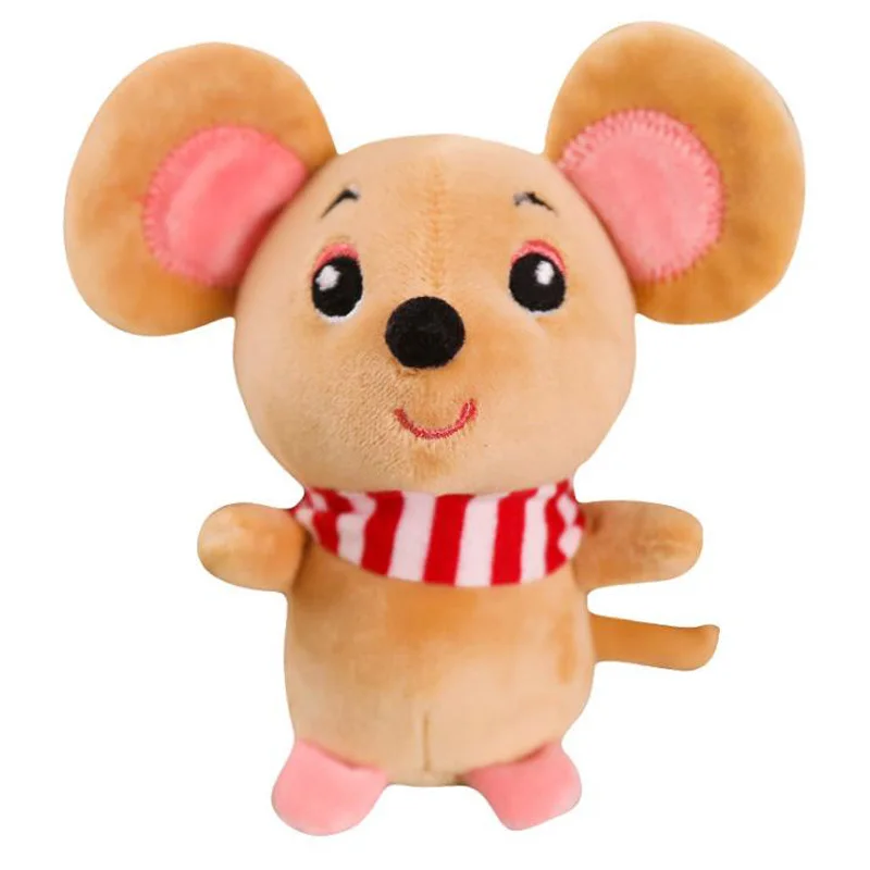 
2020 Creative Kids and Girls Gifts Mouse Plush Toys Animal Stuffed Soft Toys Mini Mouse Key Chain Decoration 