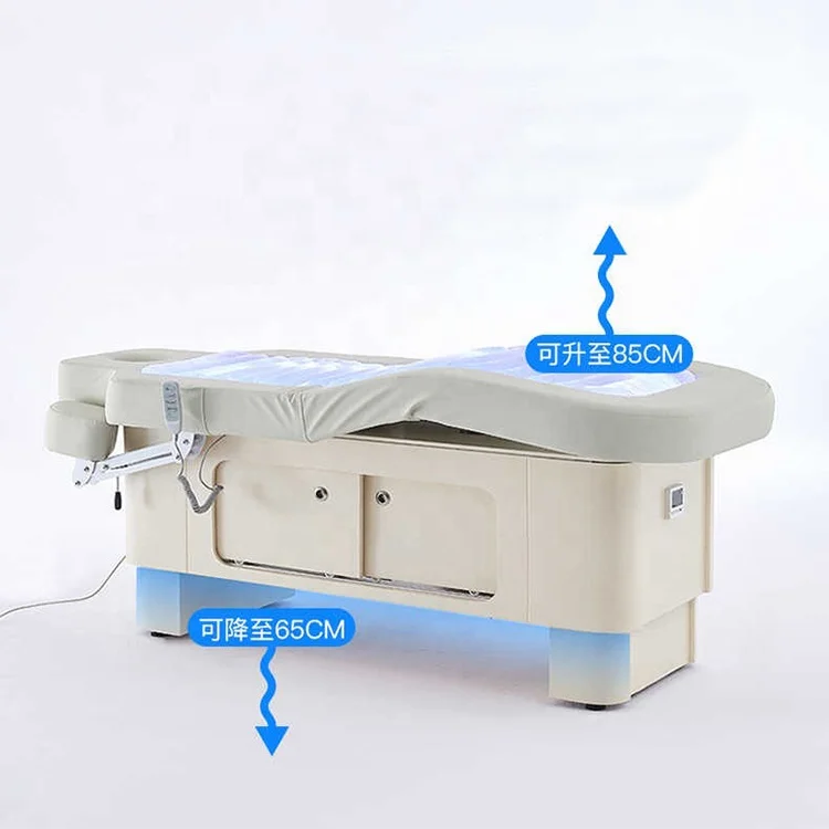 Modern spa head massage bed 4 motors electric multifunctional hydrotherapy water massage bed for sale
