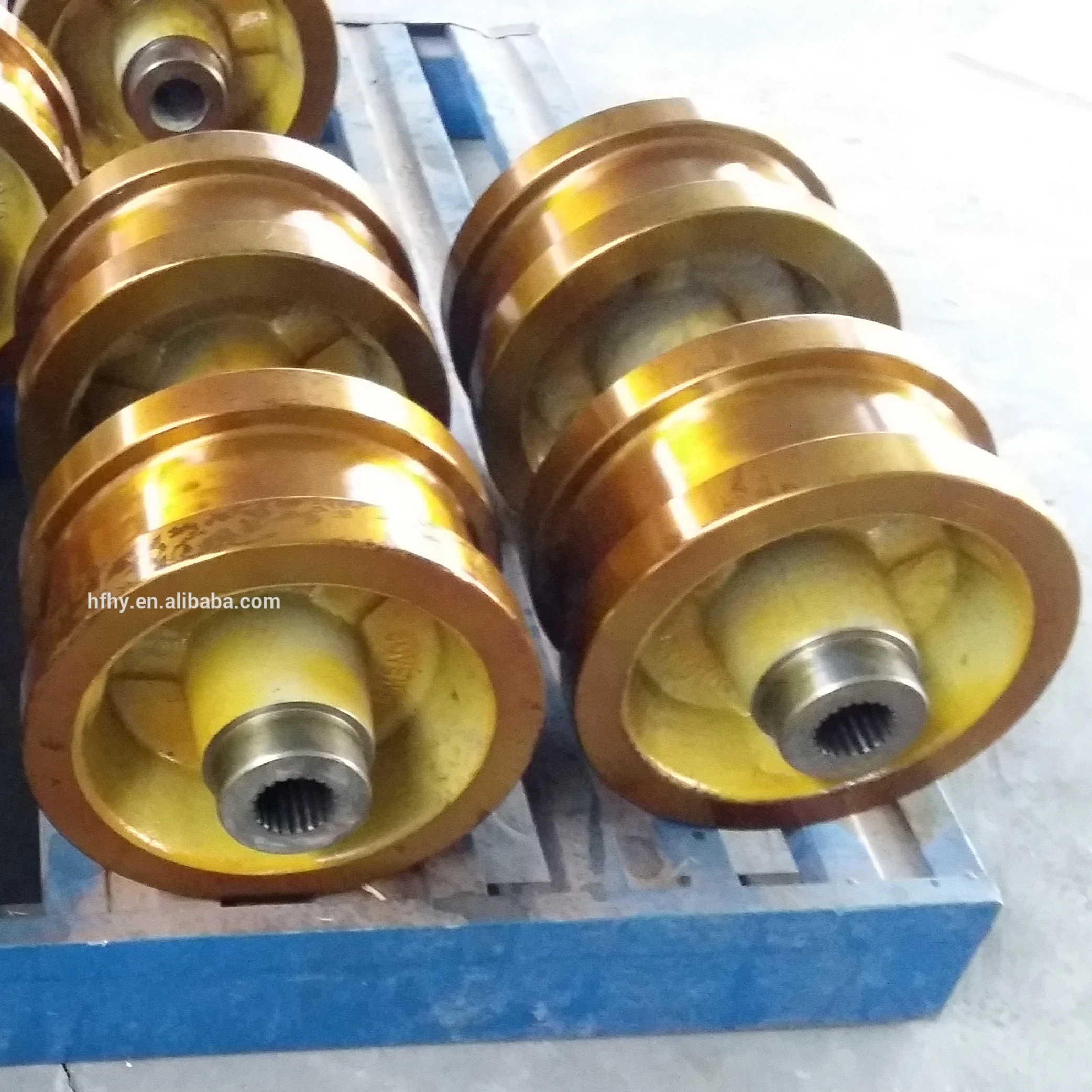 steel forged wheel diameter 200mm for overhead crane traveling rueda puente grua