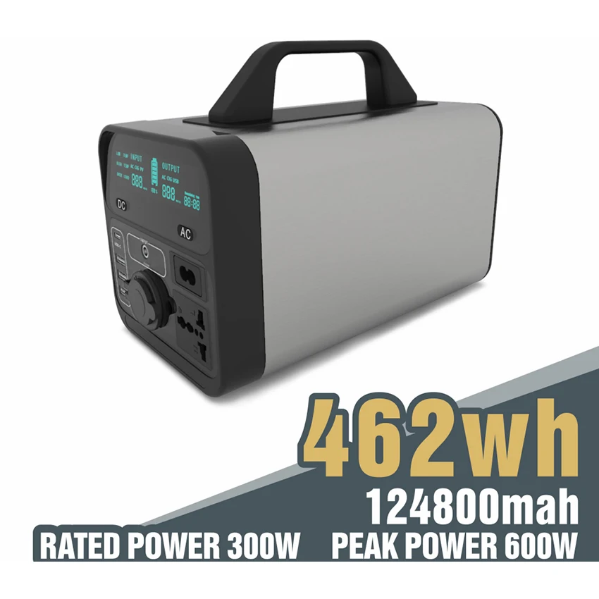 НОВАЯ переносная уличная солнечная станция мощностью 300 Вт для ноутбука мобильного телефона кемпинга генератора энергии 280wh