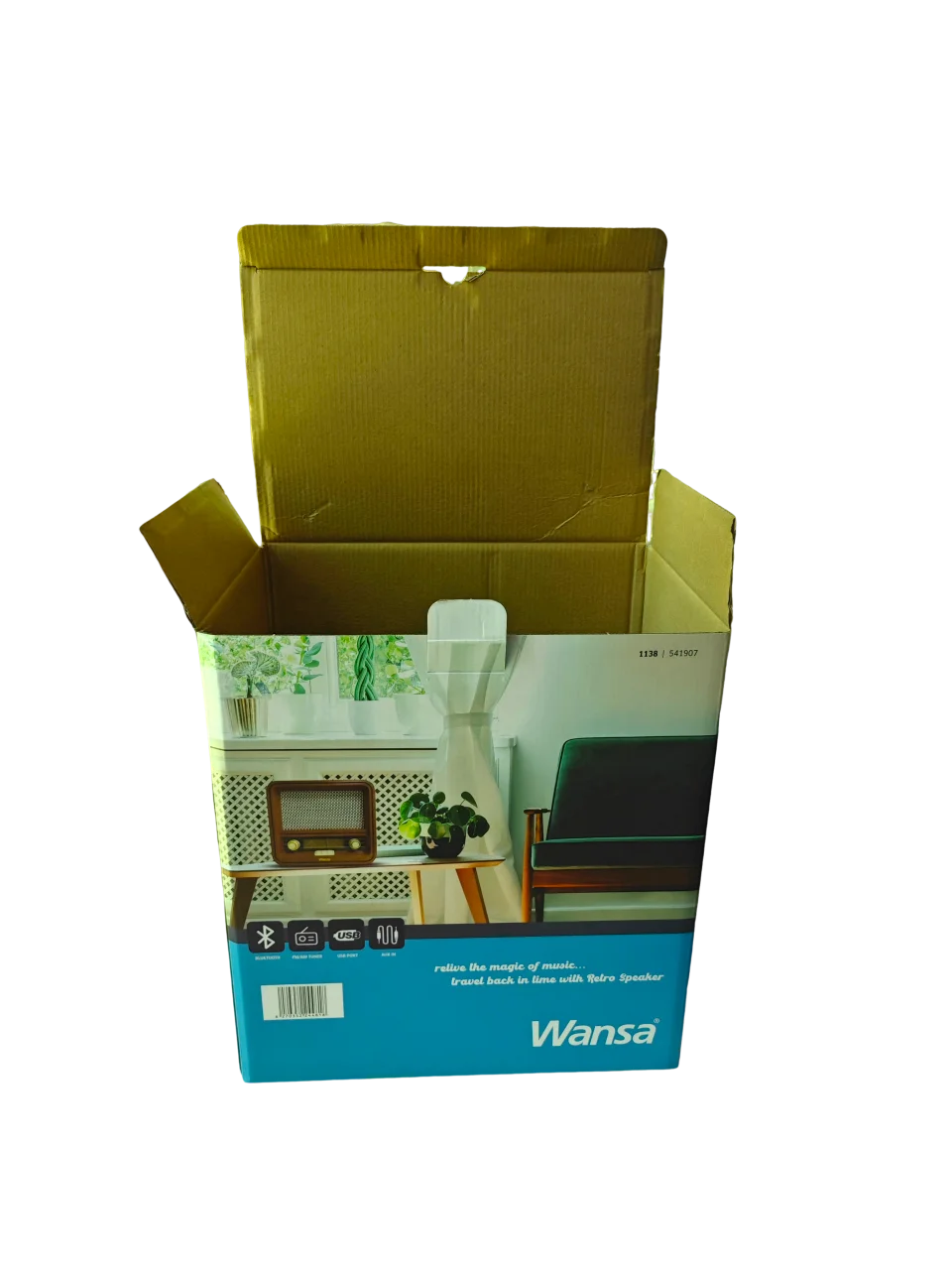 Hot Custom Household Small Appliances Radio Speaker Fan Packaging Box Foldable Mail Box