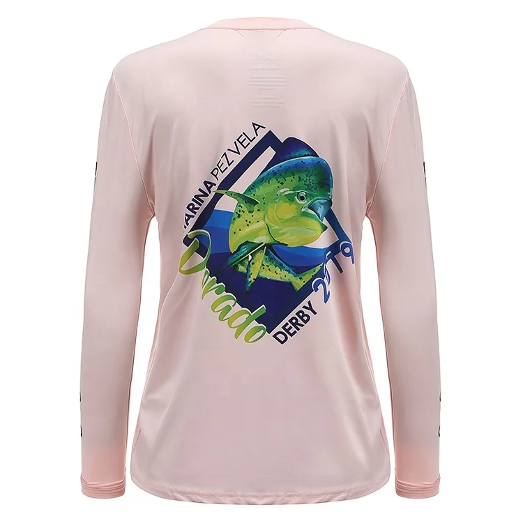
2021 Hot sale New Sun Protection Tournament Women Long sleeve Fishing shirt 