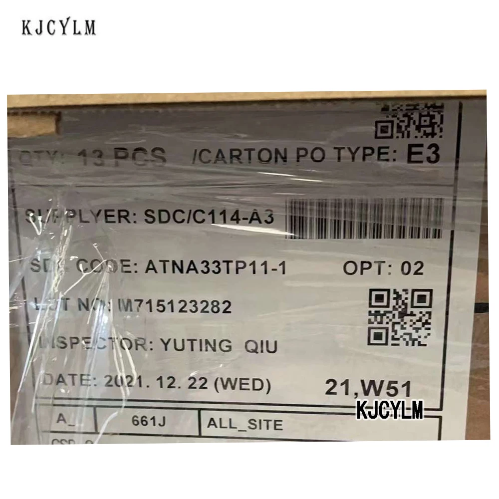 ATNA33TP11 Assembly For Asus UX371E 18210-1330060 13.3 Inch Laptop LCD Panel Touch Screen ATNA33TP11-1 ATNA33TP11-0