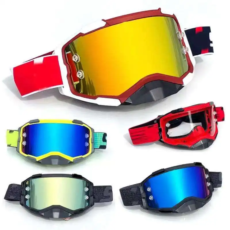 new design Dirt Bike Goggles UV Protection MX goggles off load Tear off Motocross Goggles Motorcycle Glasses Windproof eyewear