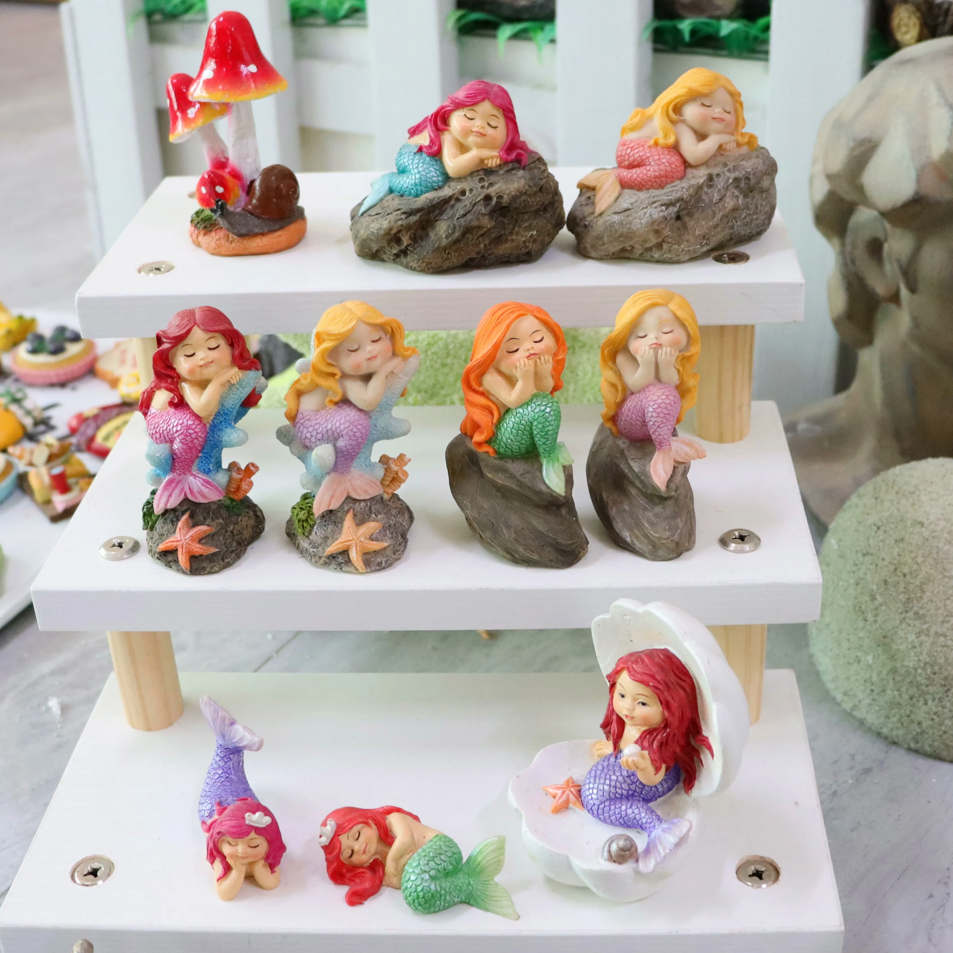 factory direct frog figurine gardening animal statue resin crafts ornaments landscape home garden decor