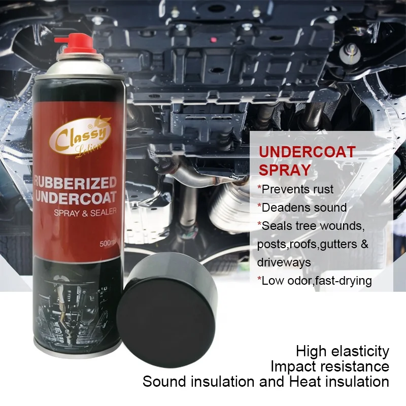 Rubberized undercoat